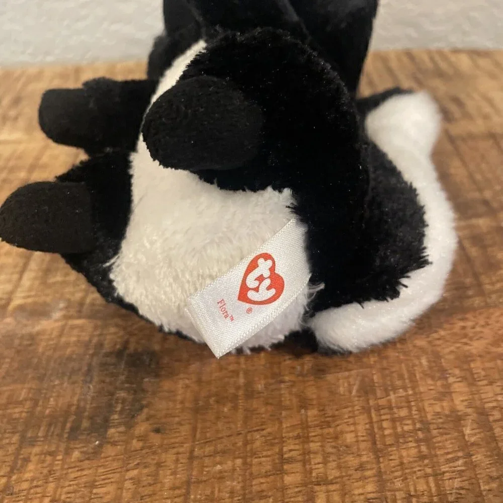 TY Beanie Boos Flora the Skunk 6